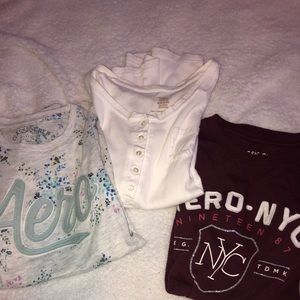 aeropostale short sleeve shirts